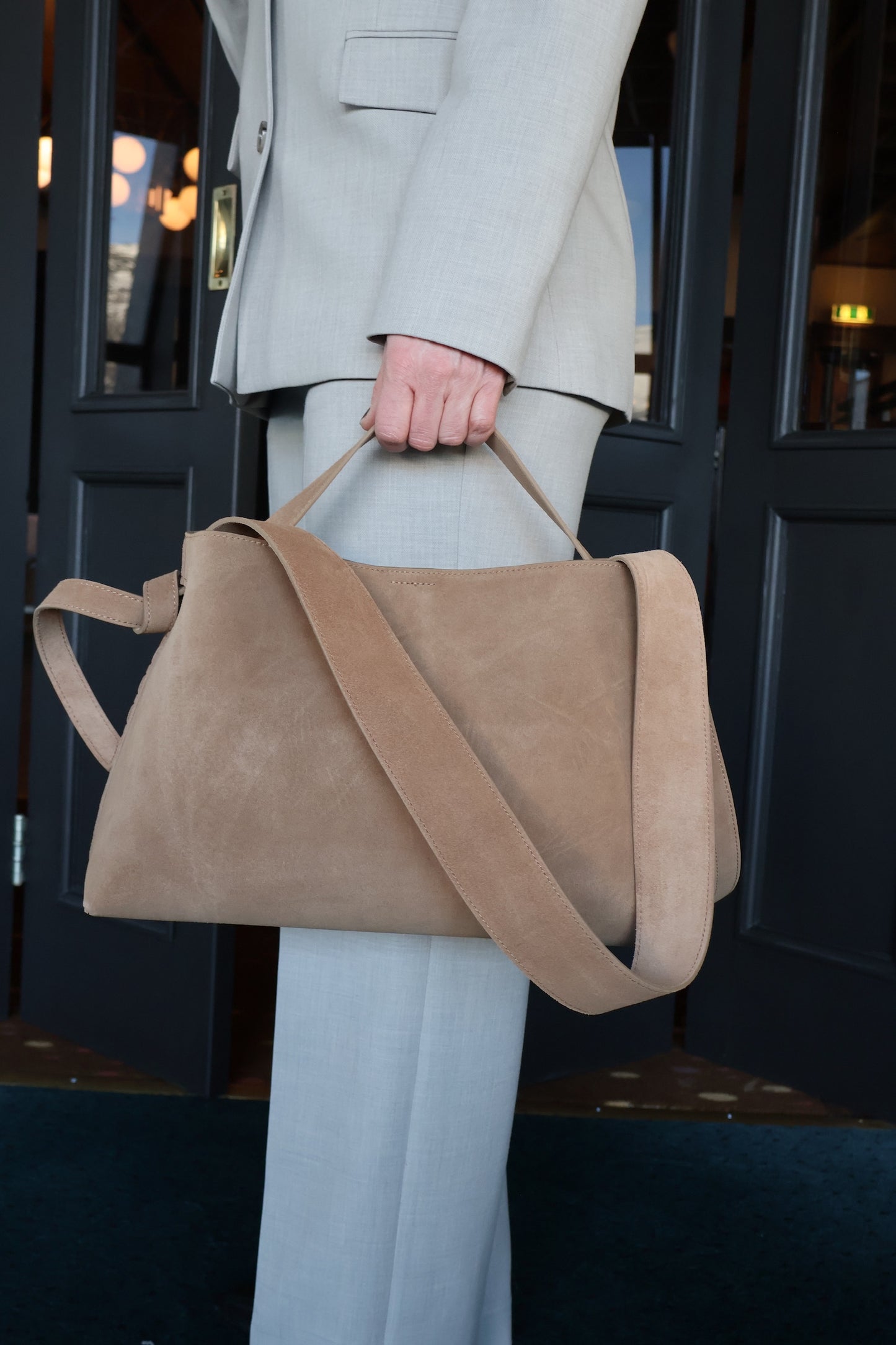 Slfstella Medium Suede Bag