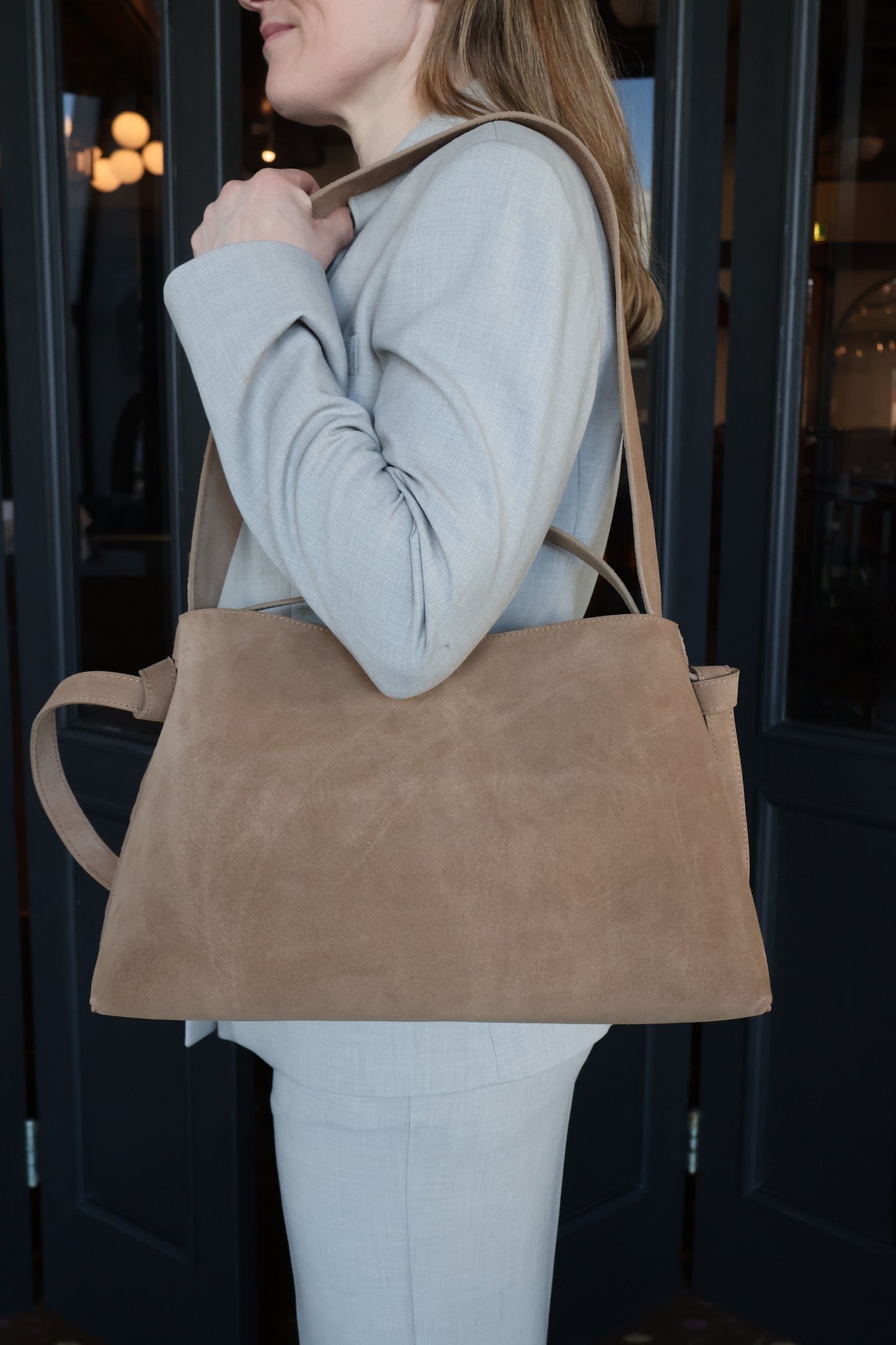 Slfstella Medium Suede Bag