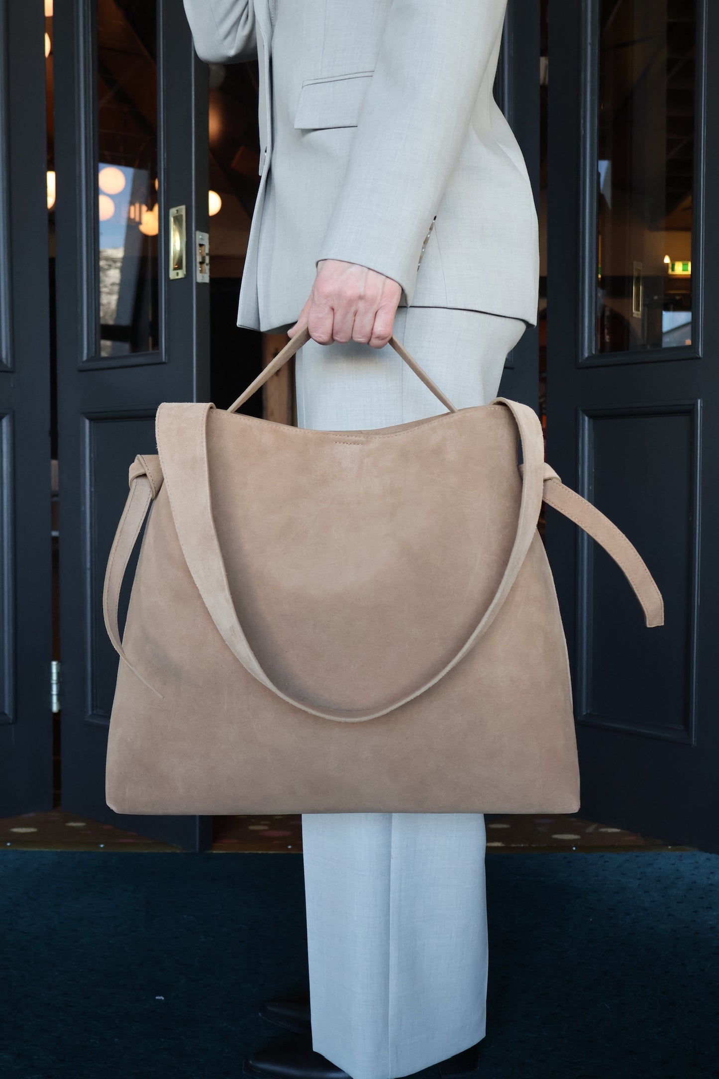 Slfstella Large Suede Bag