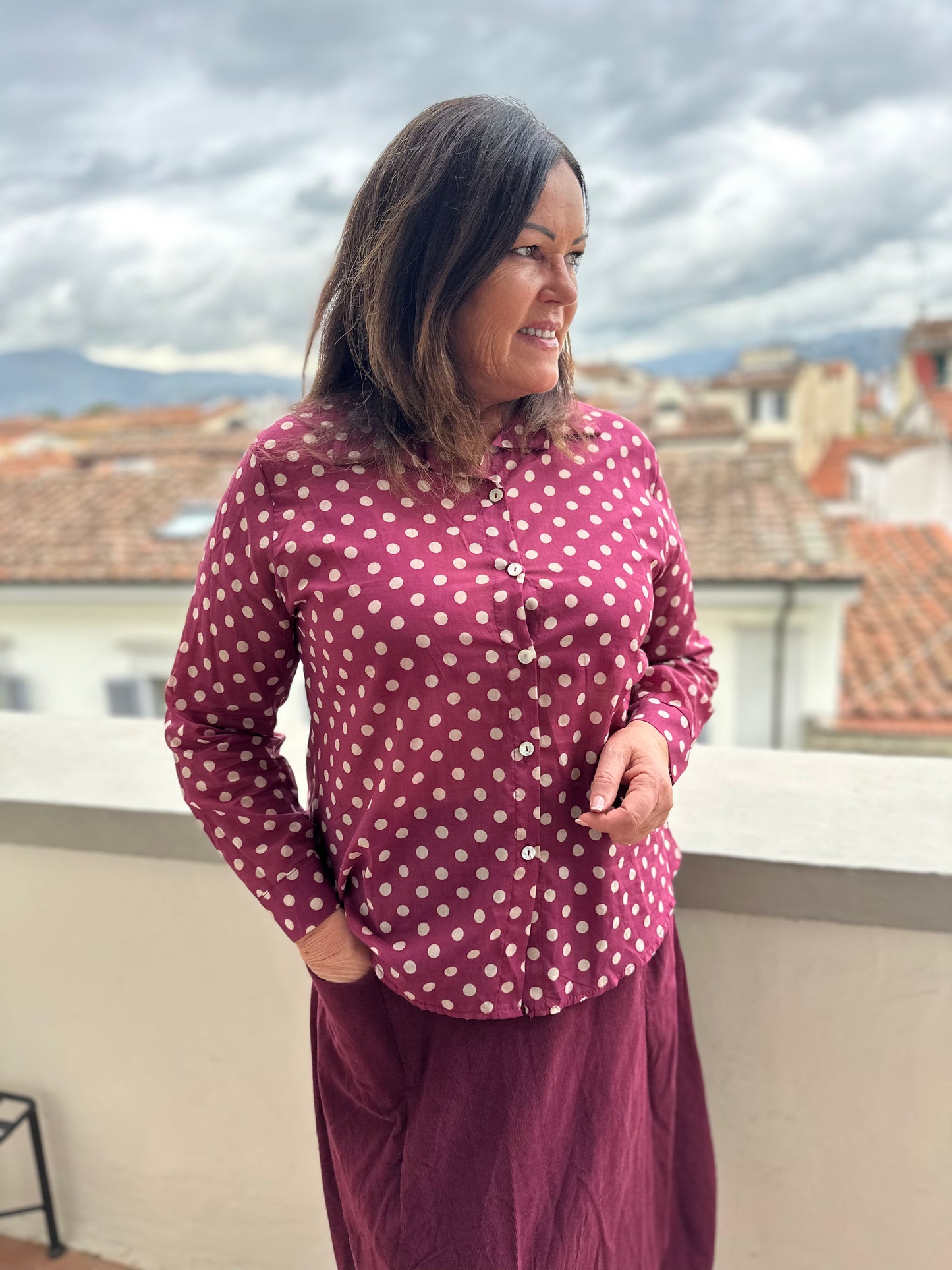 Milla Skjorte Dots
