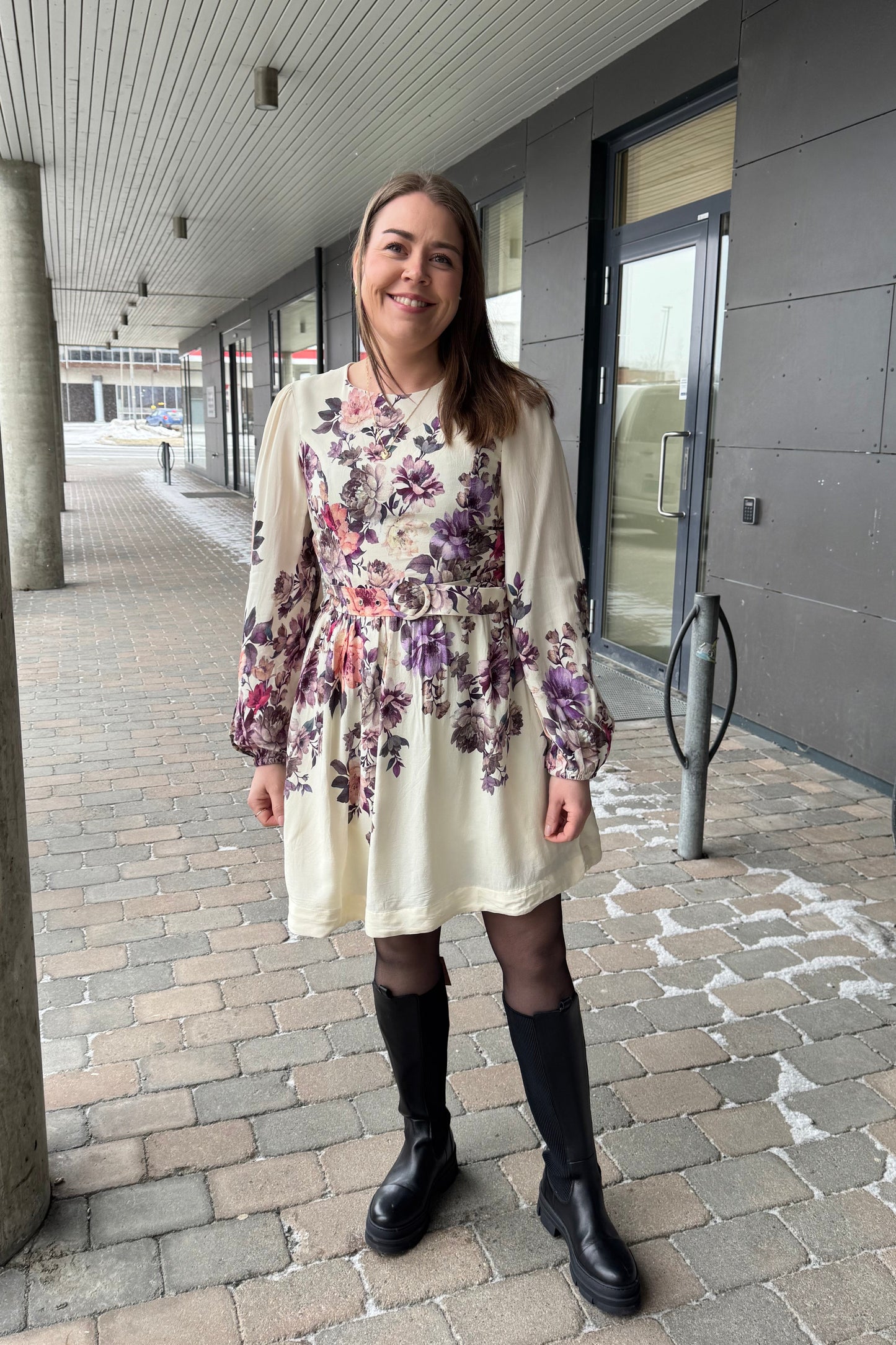 Visofila Ibi L/s Short Dress/dc/ln/1