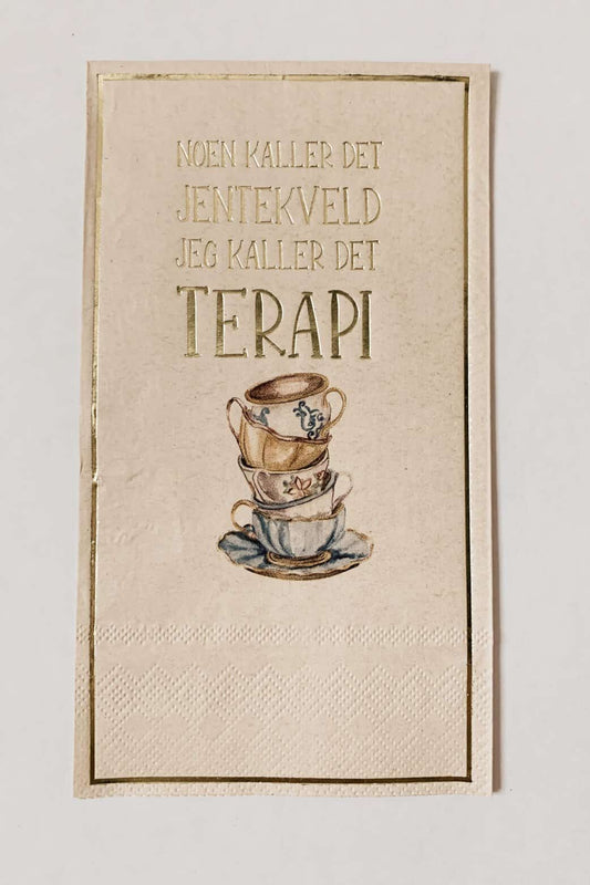 Serviett Jentekveld - terapi