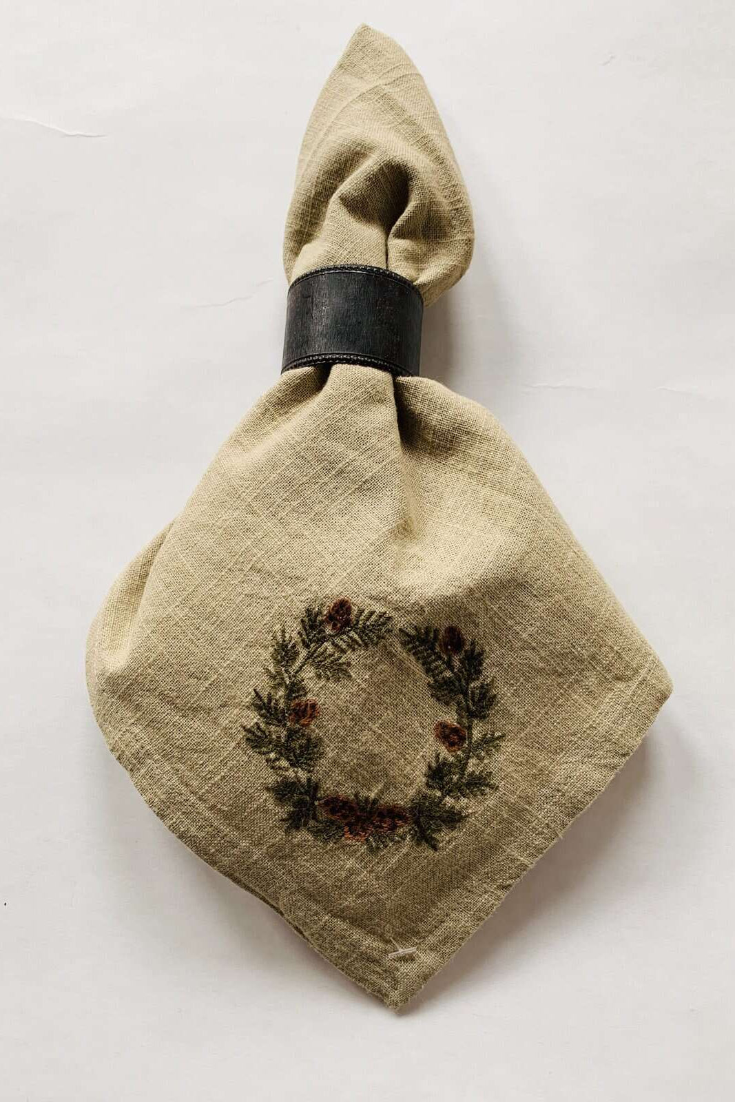 TØYSERVIETT 45X45 CM KRANS