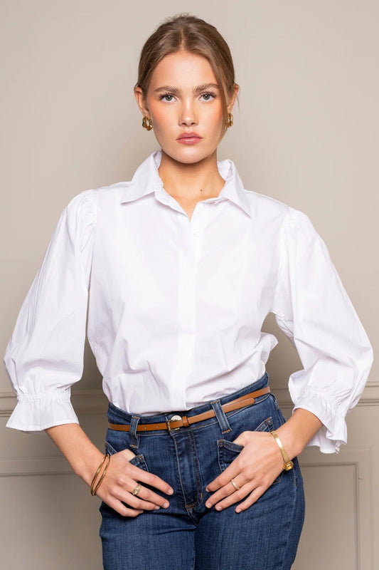 Amy Shirt sugar white