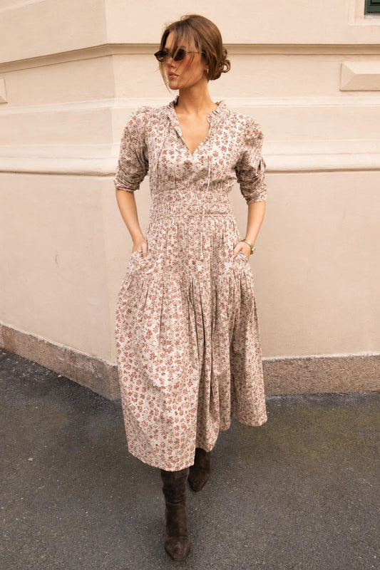 Madison Dress Rose Elegance
