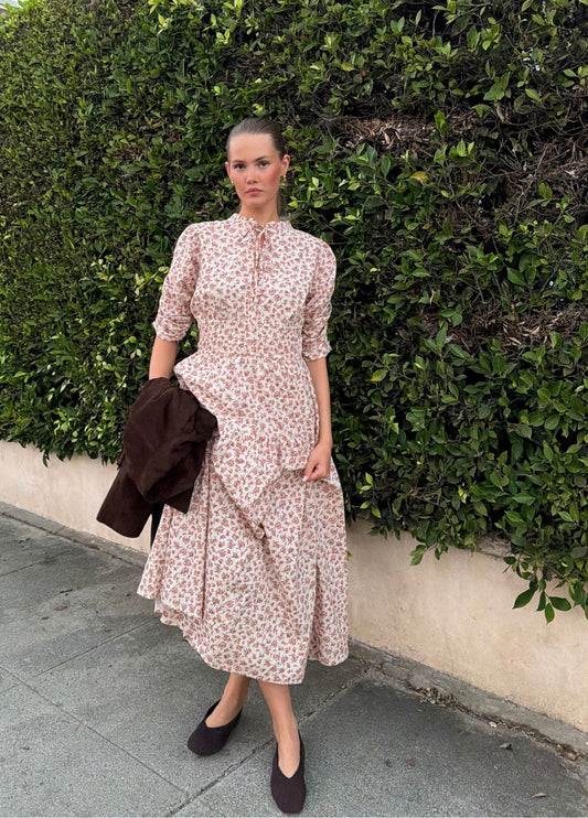 Madison Dress Rose Elegance