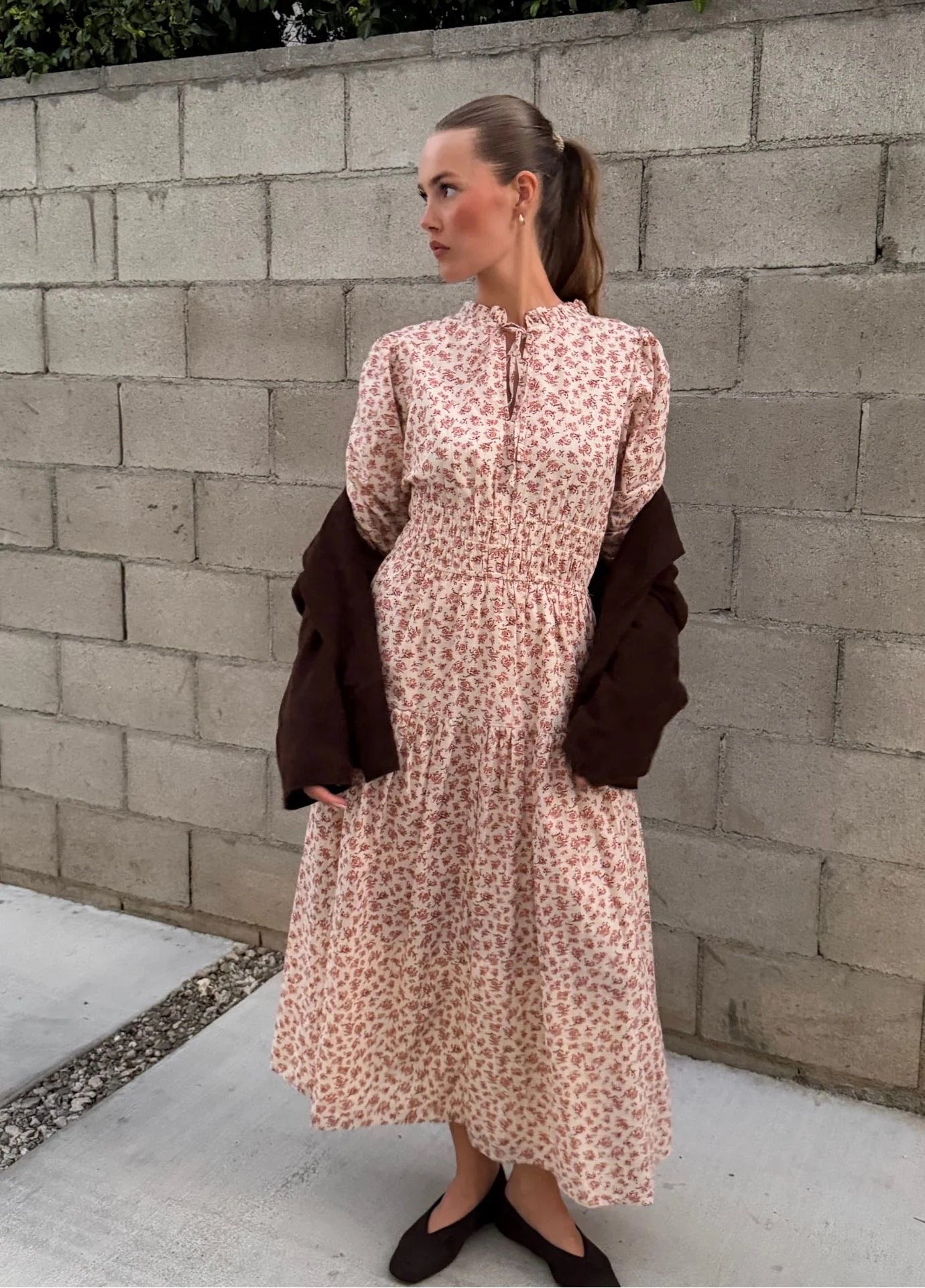 Madison Dress Rose Elegance