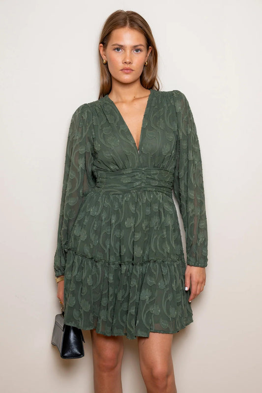 Noor Dress Luxe Green