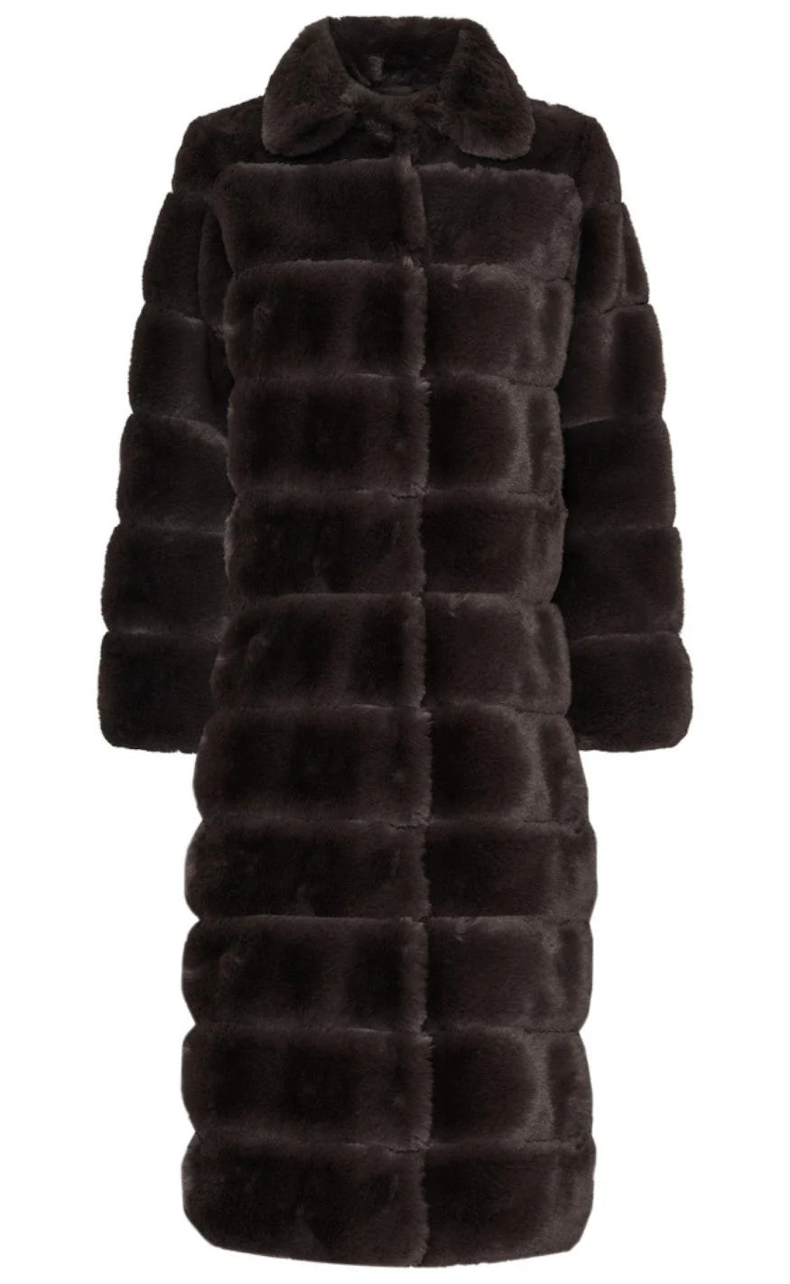 Fake Fur Jacket Long