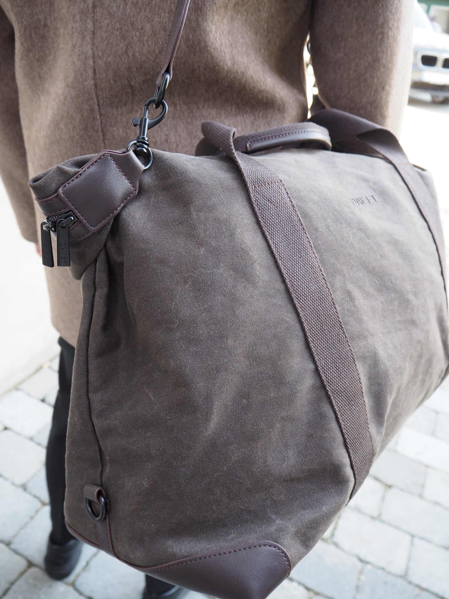 DAY Waxed Cotton Holdall Bag