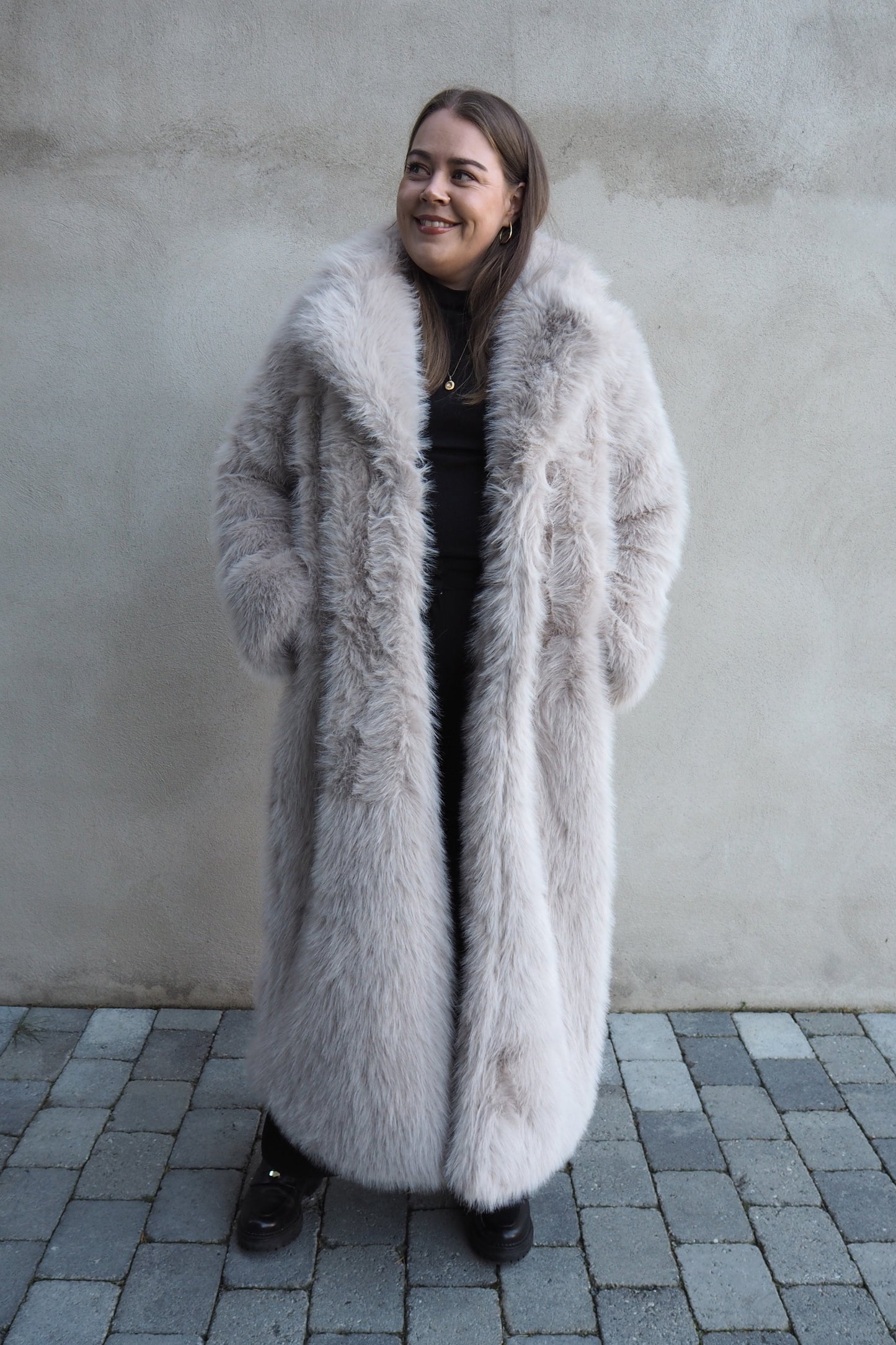 Objisadora L/s Lo Hairy Long Coat 141