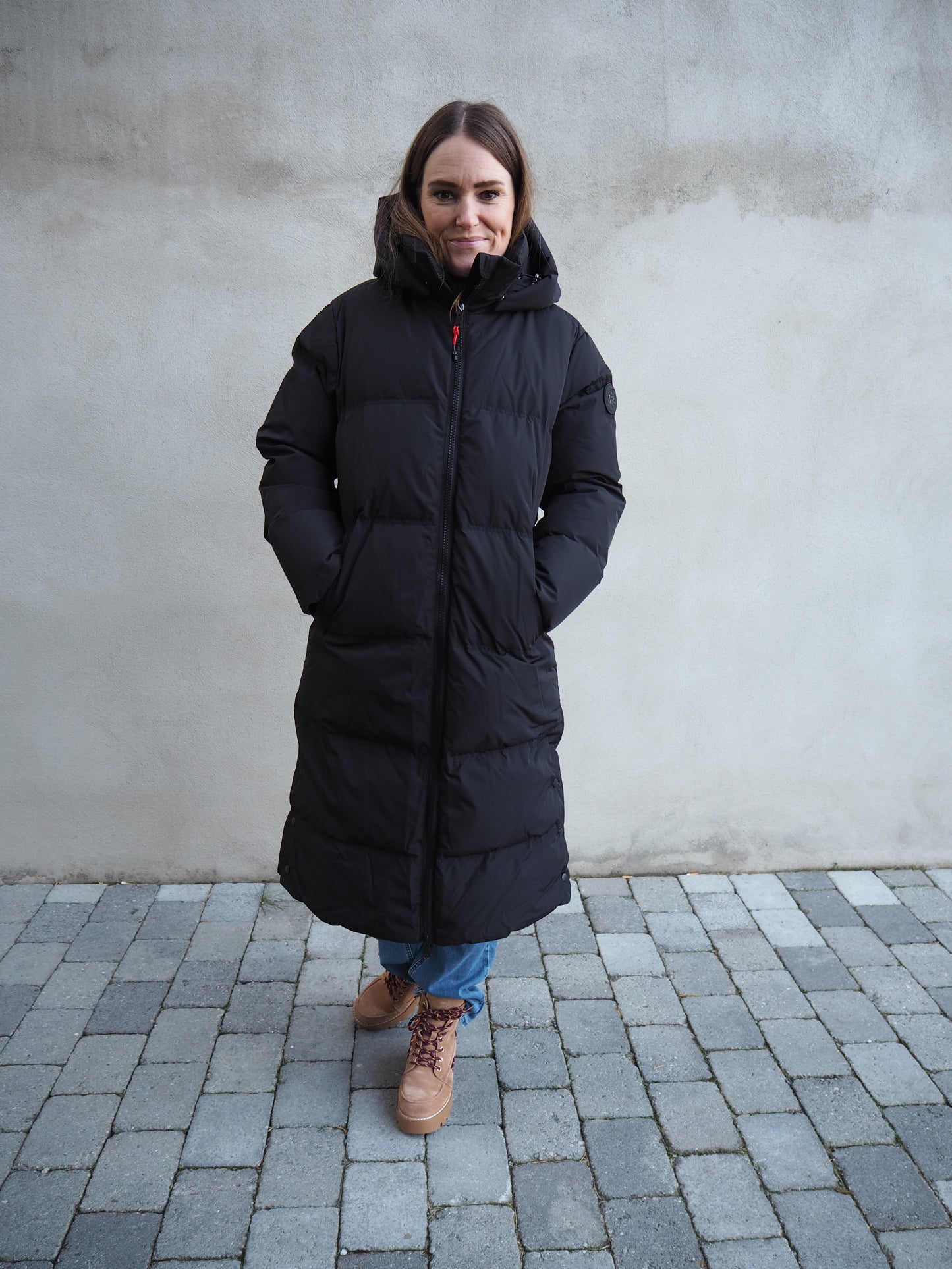 Ladies Down Jacket - Svart