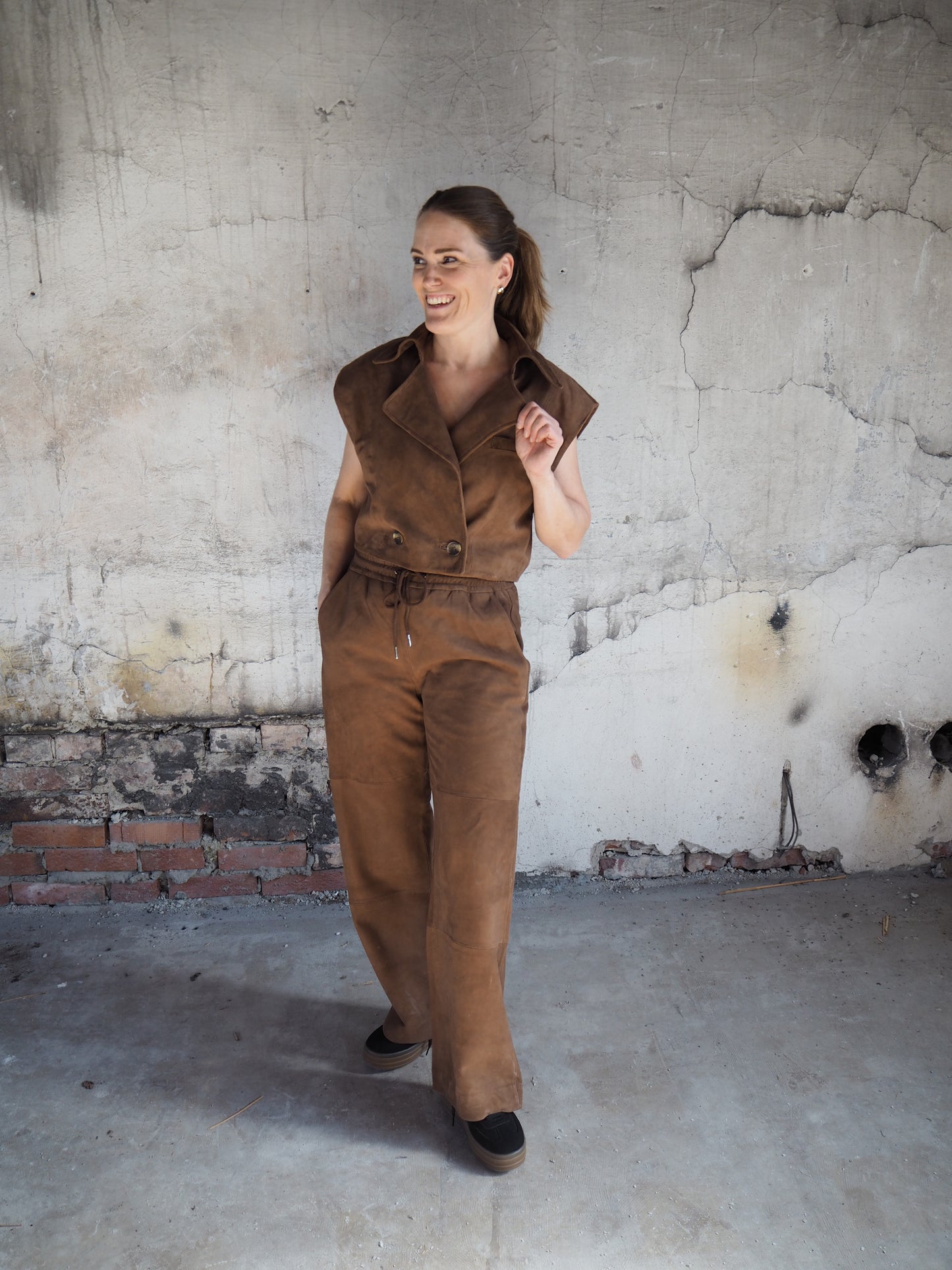 SiennaCC Suede PullOnPant