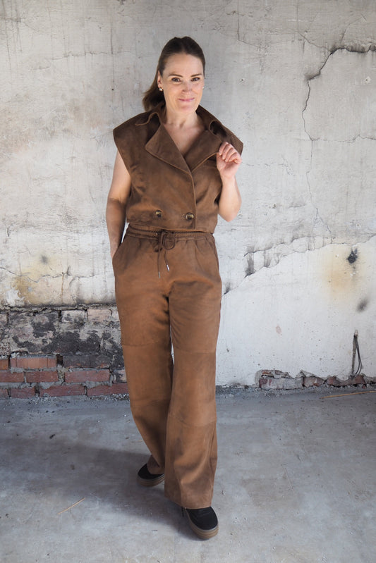 SiennaCC Suede PullOnPant
