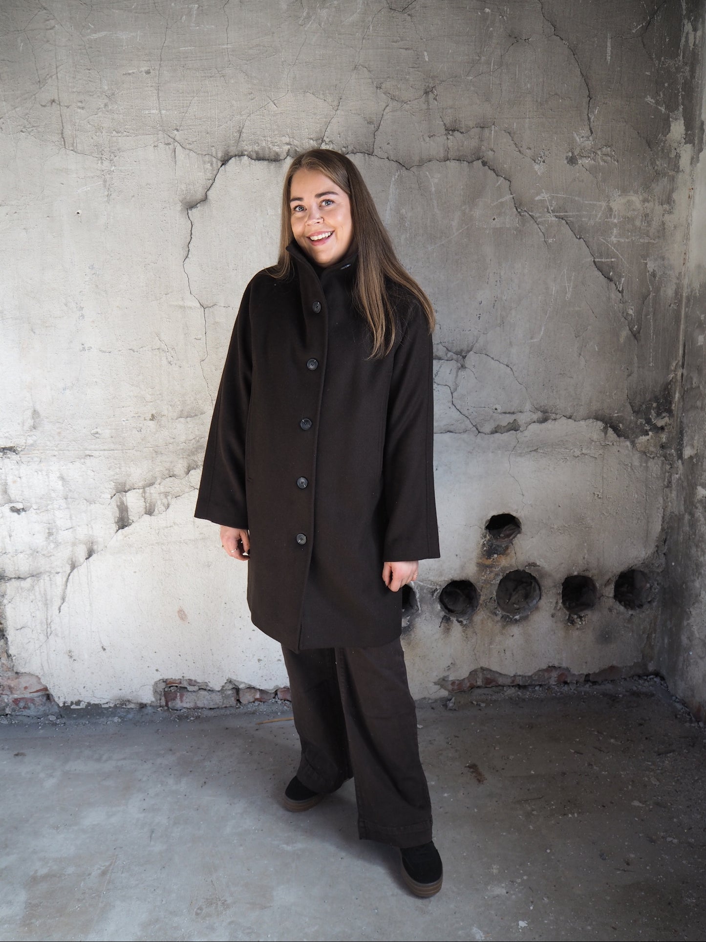 SLFVINNI WOOL BLEND COAT