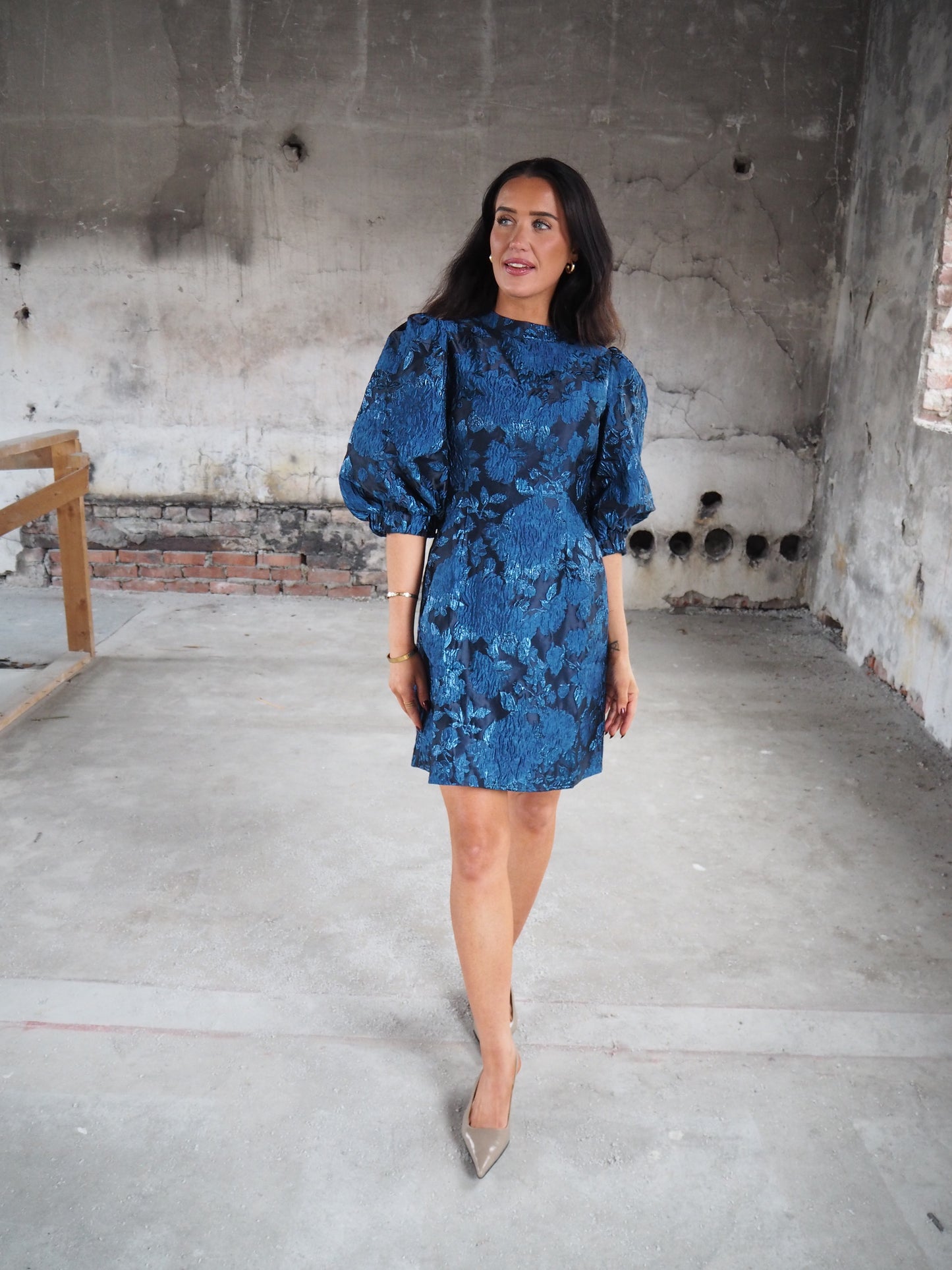 Bonnie Dress blue