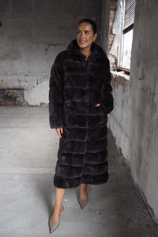 Fake Fur Jacket Long
