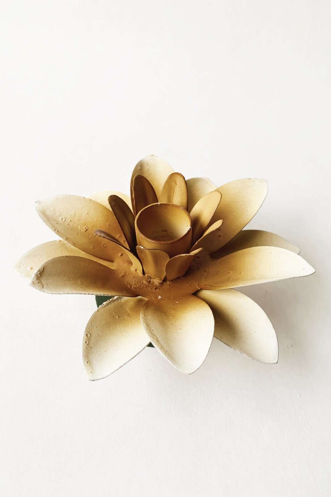 METALL LYSHOLDERNARCISS H 8CM