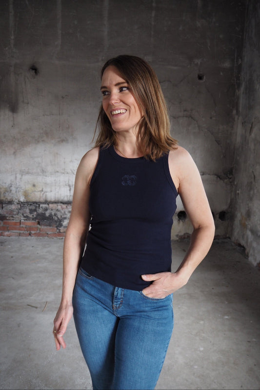 Sahara Embroidery Tank