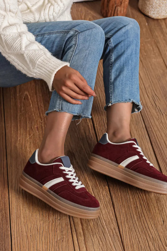 Sneakers w.Stripe