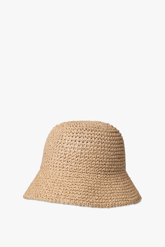 Day Raffia Crochet Bucket Hat