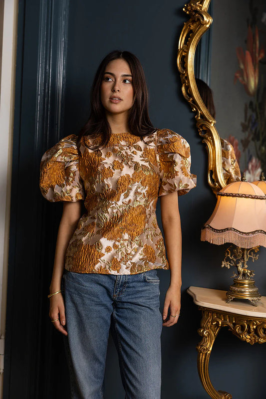 Selma top beige