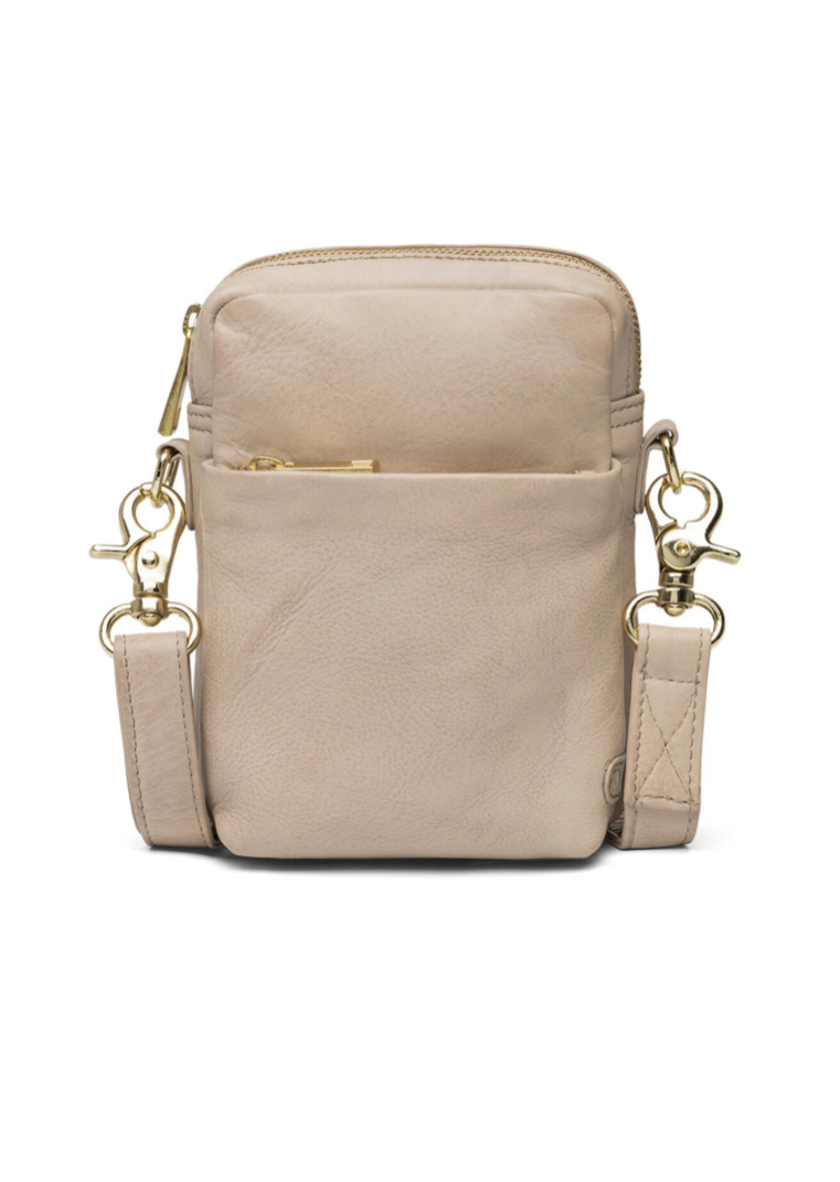 Classic mobile bag in soft leather quality