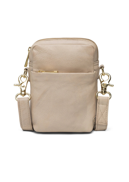 Classic mobile bag in soft leather quality