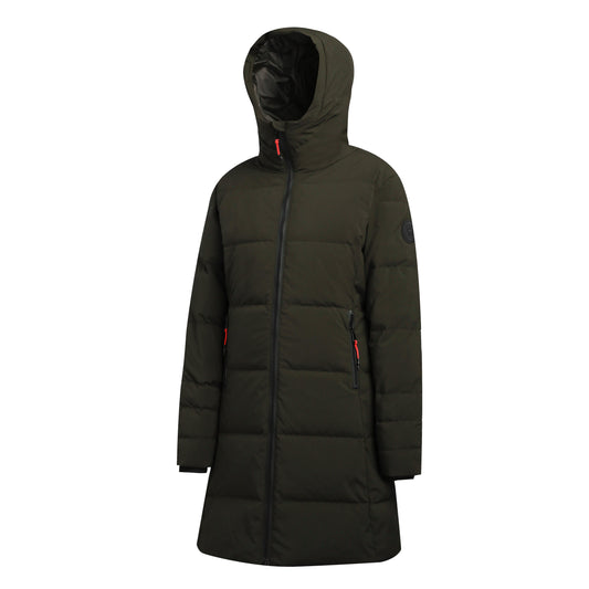 Lady`s Down Jacket - Brun