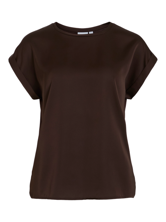 Viellette S/s Satin Top - Noos