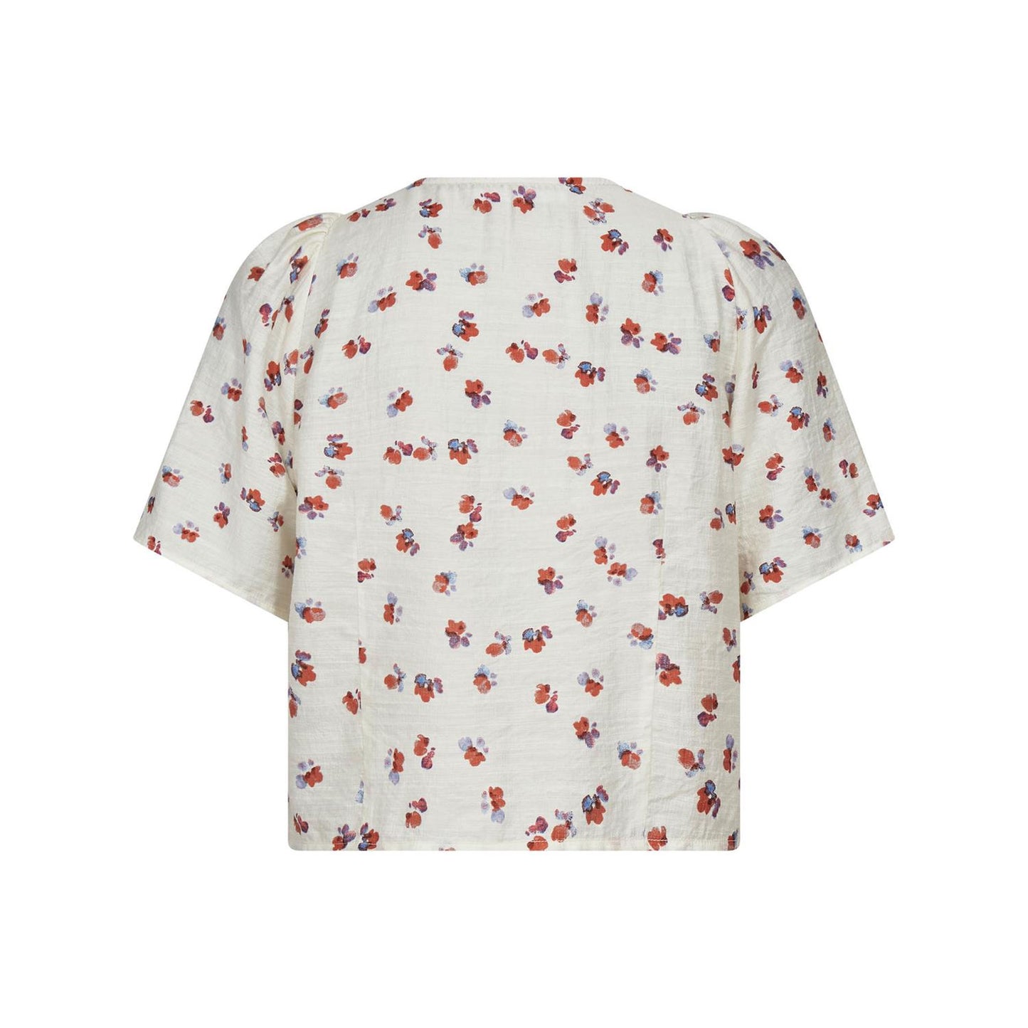 Mariscc Flower Ss V-Shirt