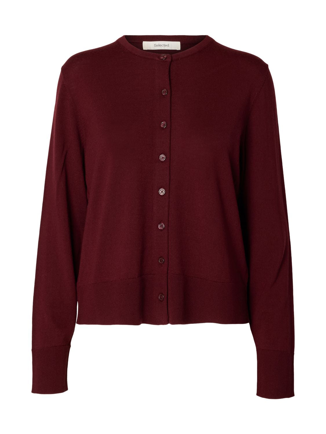 Slwthea Ls Knit Merino Cardigan Noos