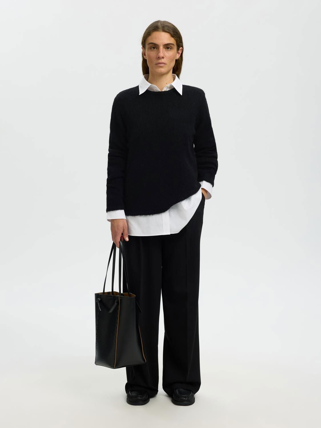 Slwlulu New Ls Knit O-Neck Noos