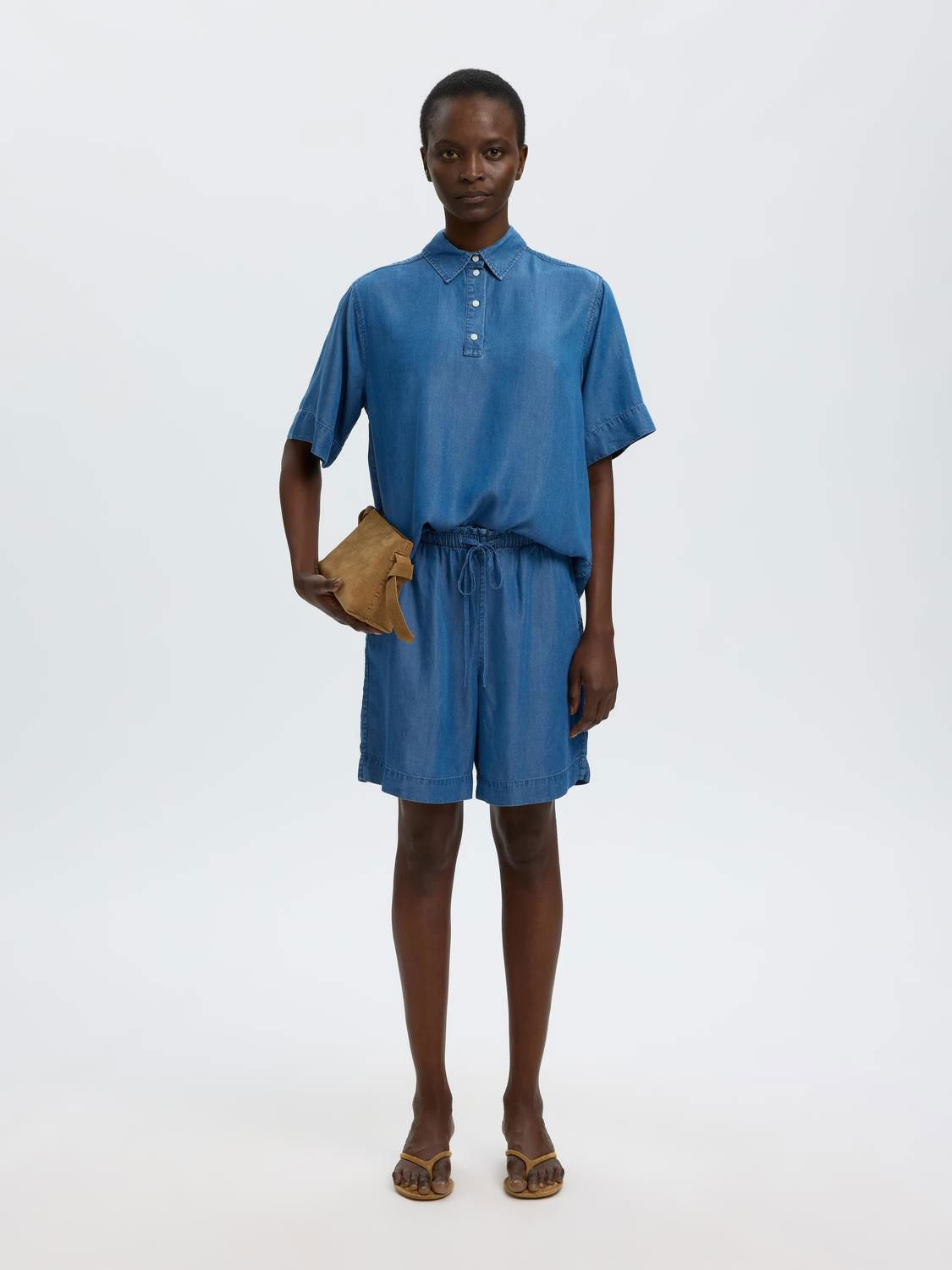 Slfjanna 2/4 Polo Shirt