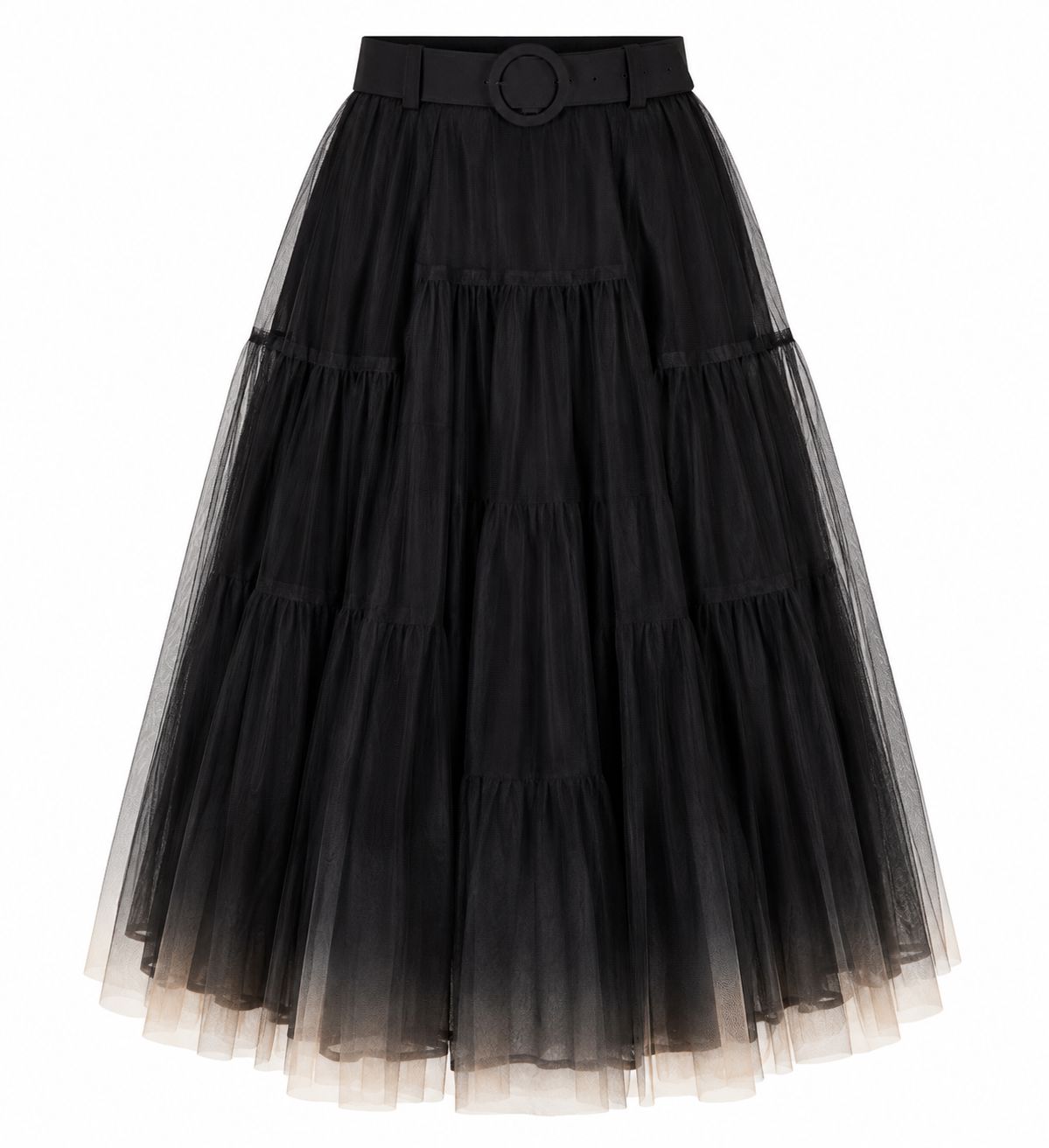 Golightly City Ombre Skirt - Black