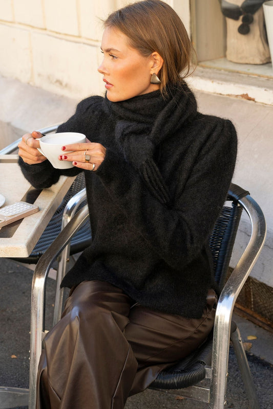 Bella mohair sweater black