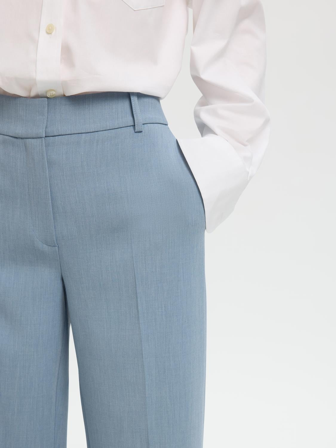 Slwrita Mw Wide Pant Mel Noos