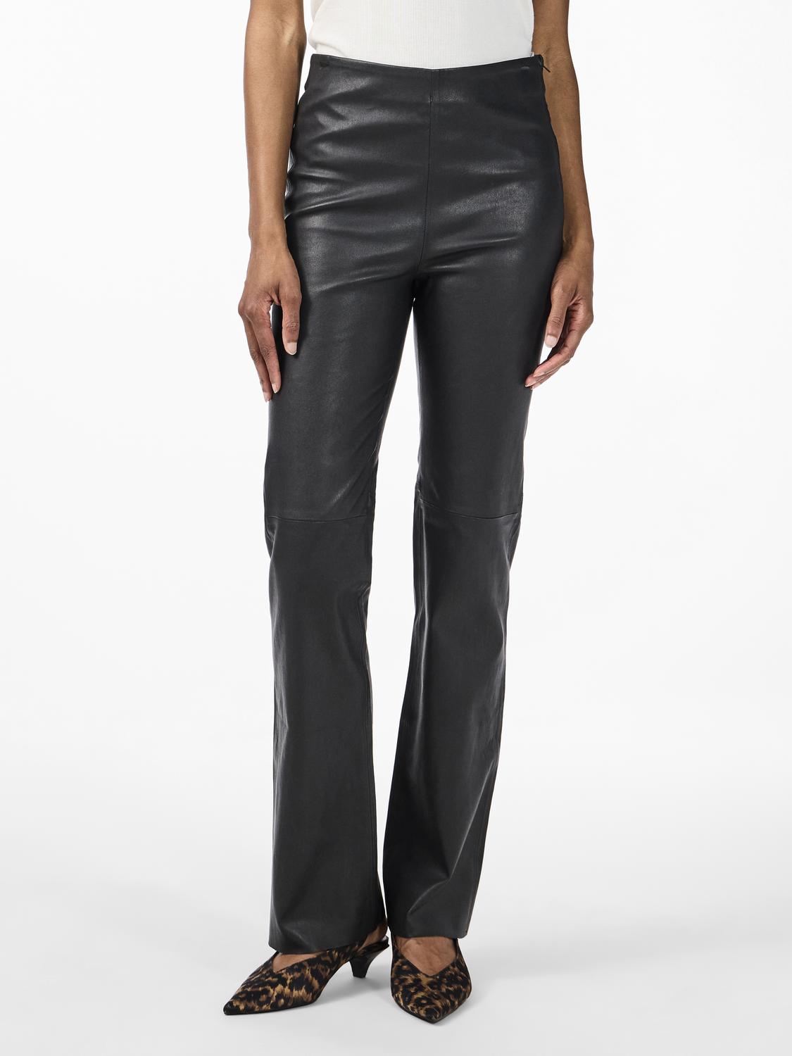 Yaszellu bootcut leather pant
