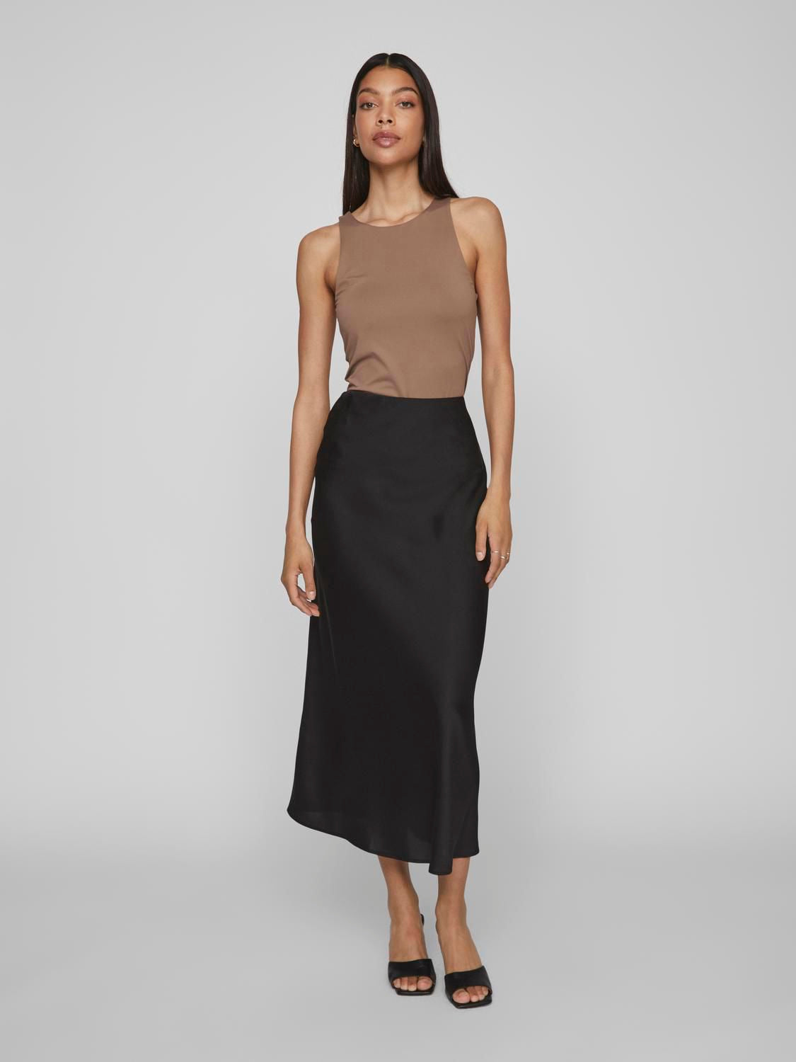 Viellette Hw Midi Skirt - Noos
