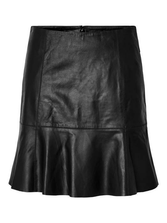 Yascolly Mw Naplon Leather Skirt Noos