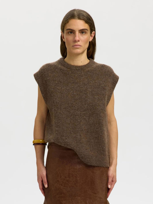 Slwlulu Sl Knit Vest Noos