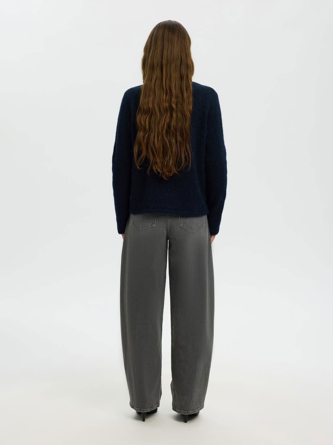 Slwlulu New Ls Knit O-Neck Noos