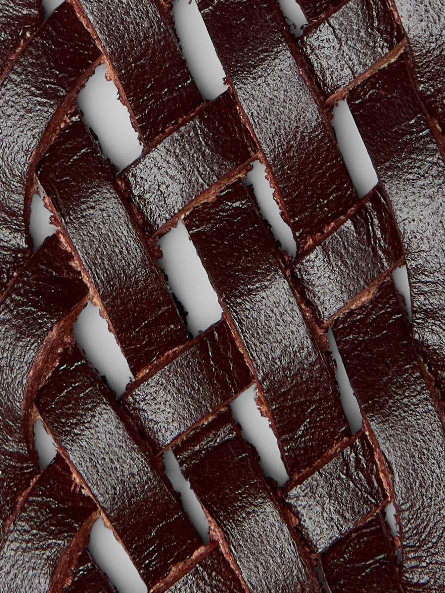 Slflinea Braided Leather Belt