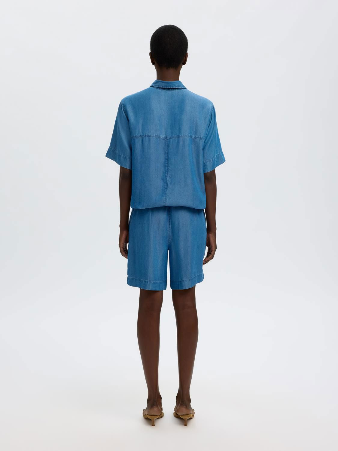 Slfjanna Mw Elastic String Shorts B