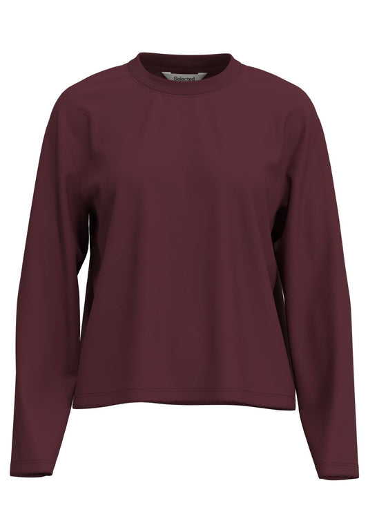 Slwessential Ls Boxy Tee Noos