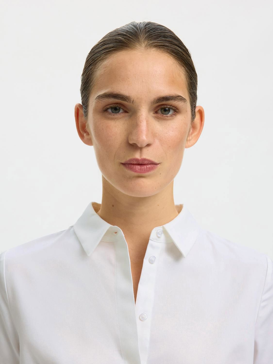 Slwromie Ls Fitted Shirt Noos