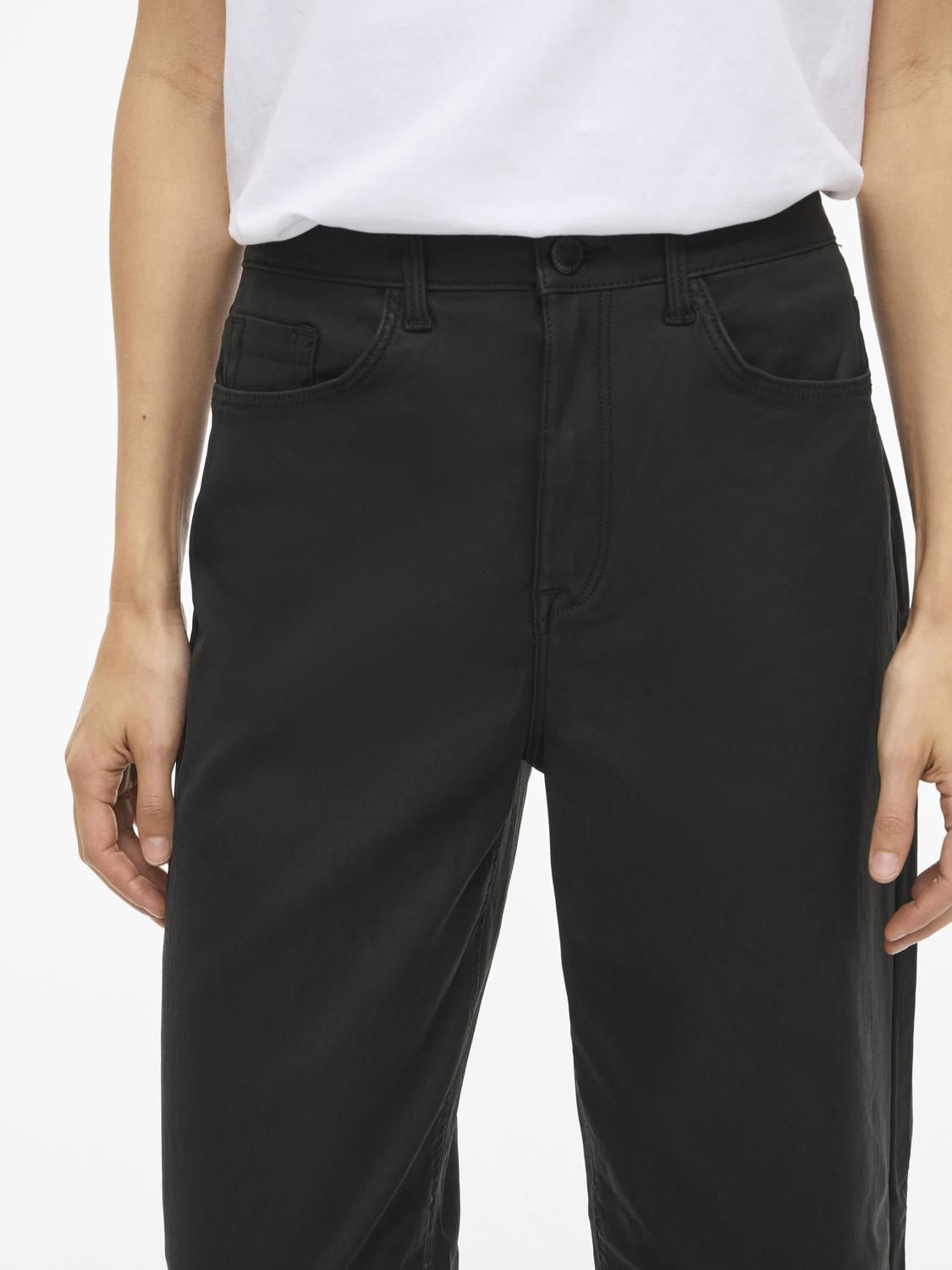 Vifreya Hw Coated Wide Jeans/1