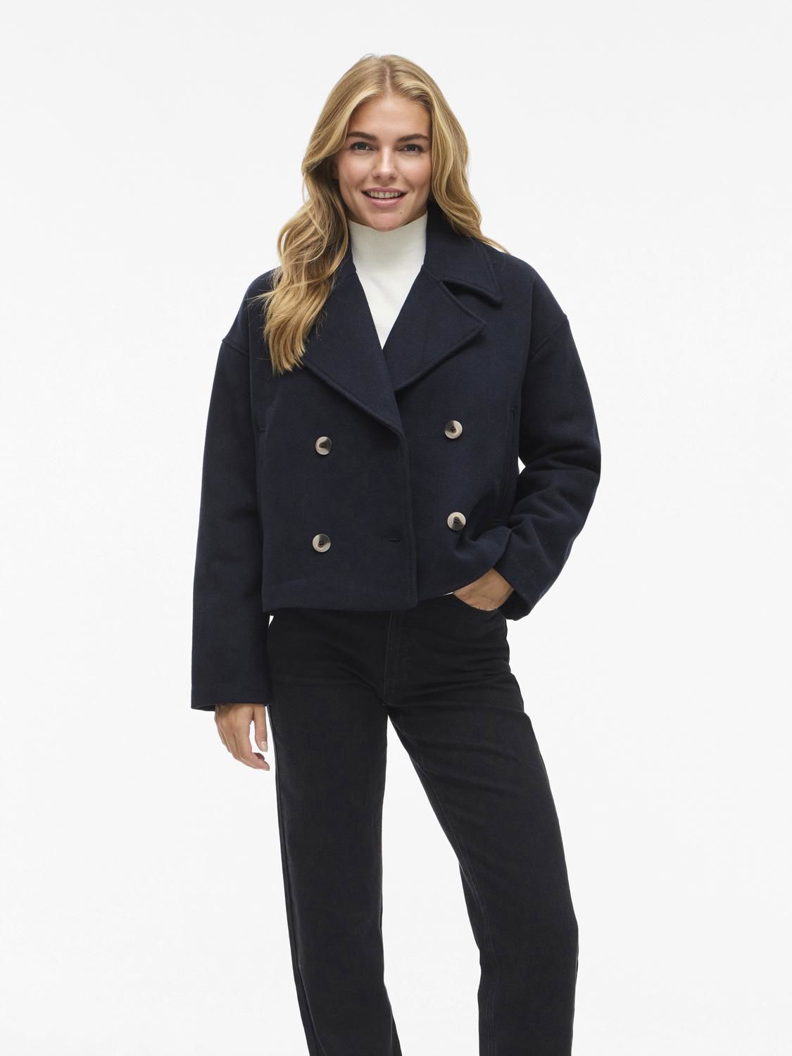 Vikamina L/s V-Neck Jacket - Noos