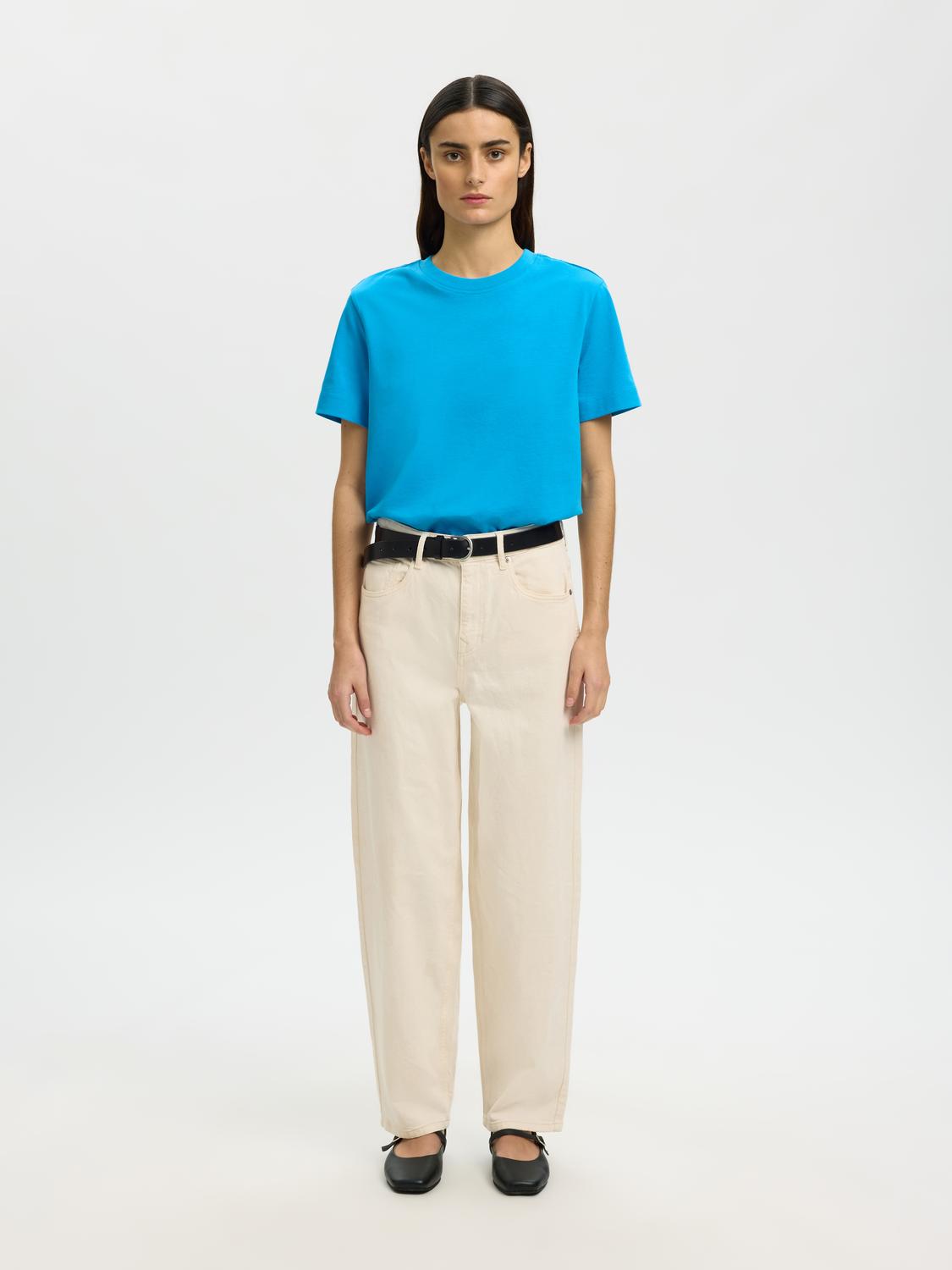 Slwessential Ss Boxy Tee Noos