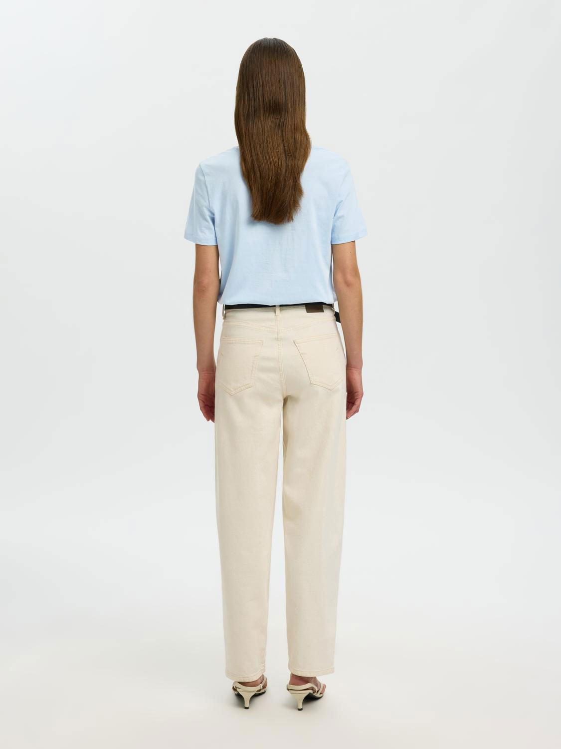 Slwessential Ss V-Neck Tee Noos